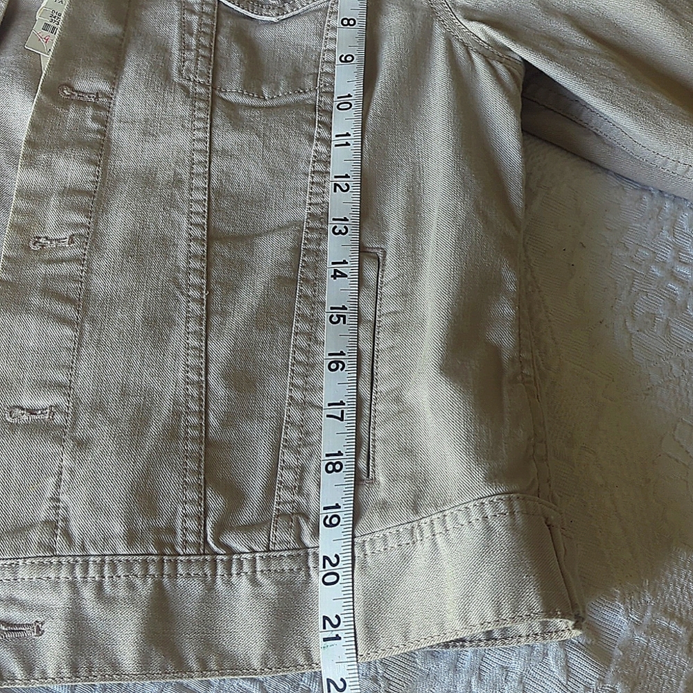 NWT Talbots Denim Jacket - Picture 6 of 7